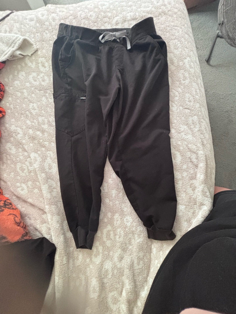 Figs Black Women's Jogger Scrub Pants